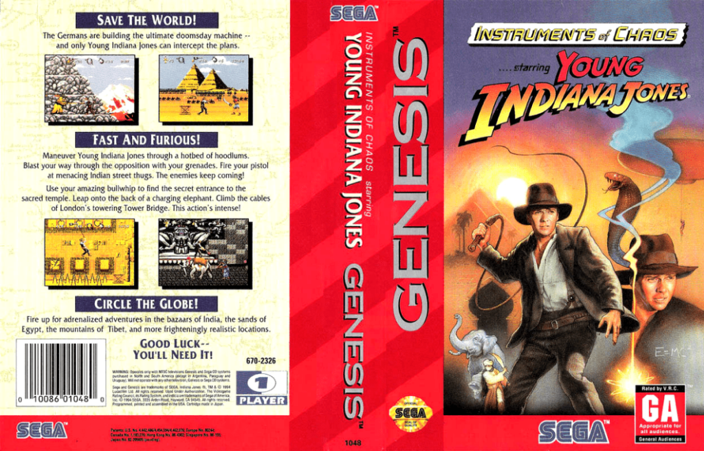 Instruments of Chaos Starring Young Indiana Jones (USA)